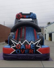 Game Over Waterslide With Pool