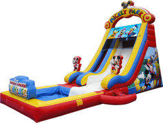 For SALE USED MICKEY WATERSLIDE WITH POOL $2200