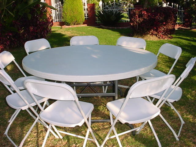 TABLES AND CHAIRS PACKAGE FOR TENTS