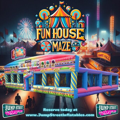 Giant Fun House Maze