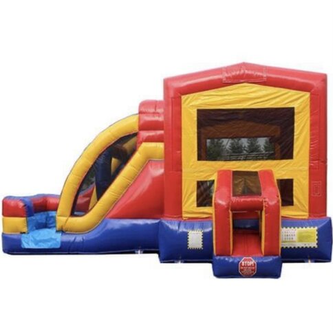 Bounce House with Double Slide Combo 