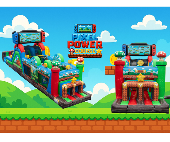 PIXEL POWER OBSTACLE COURSE