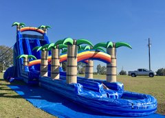 27ft Tropical Torpedo + Any WaterSlide ComboGreat for Kids & Adults