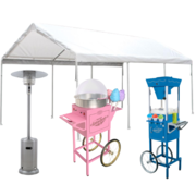 Tents, Concessions & Heaters