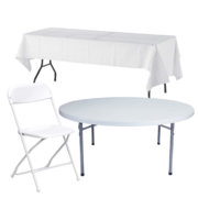 Tables, Chairs & Linen