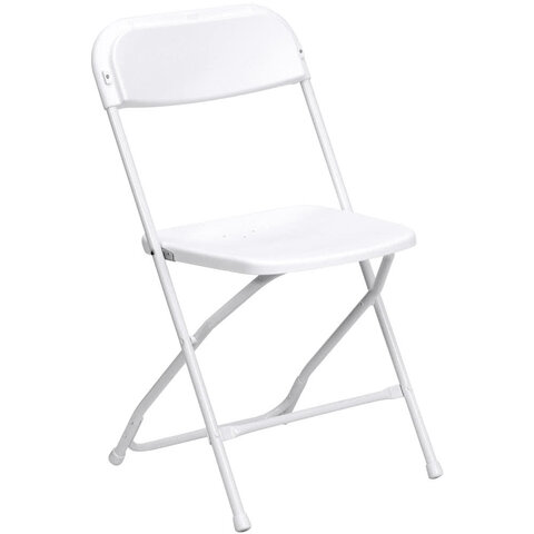 White Folding Chair