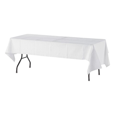 White Rectangular Linen