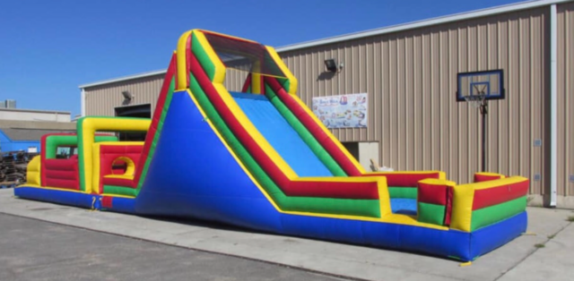 Rainbow Obstacle Course