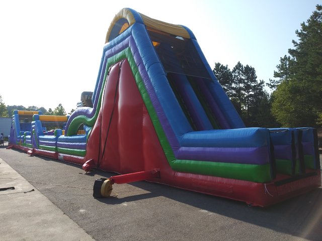 115' Colossal Climb and Slide Obstacle Course 