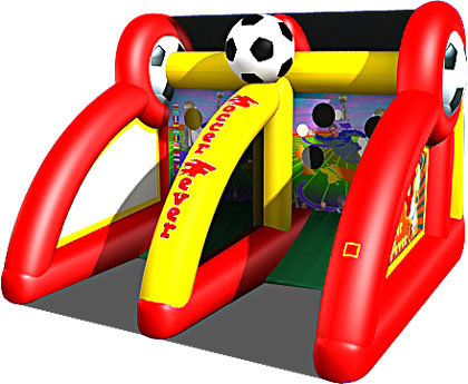 Dual Player Soccer Kick Challenge