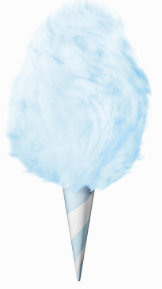 Cotton Candy - 50 servings of Blue