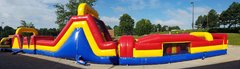 90 ft Inflatable Parkour Obstacle Course