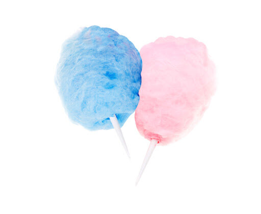 Blue deals cotton candy