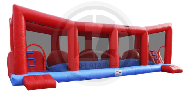 Large Wipeout Inflatable Obstacle Course