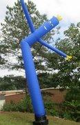 Air Dancer 20' High Blue with Yellow 