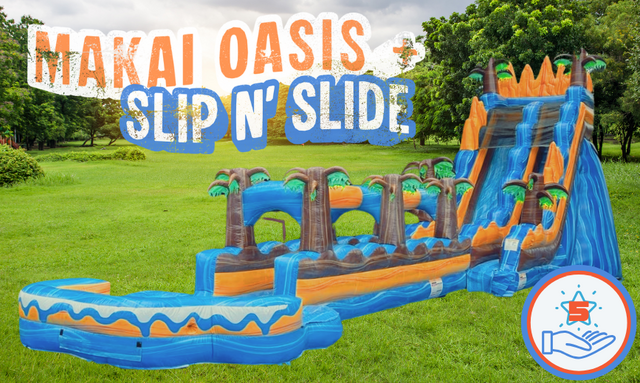 19' Makai Oasis with Slip n Slide XXL Pool