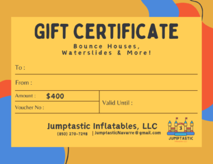$400 Gift Certificate