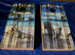 Corn Hole Board - 5 o clock