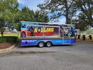 Rolling Video Game Mobile Truck