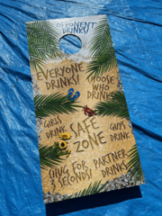 Corn Hole Board - Safe Zone