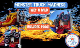 Wet n Wild Monster Truck Madness Combo WET