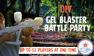 Gel Blaster Battle Experience (Up to 12 Players) - DIY