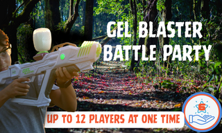 Gel Blaster Battle Experience (Up to 12 Players)