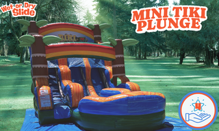 15' Mini Tiki Dual Lane