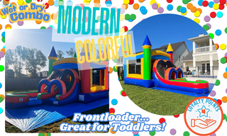 Modern Colorful Front Loader WET/DRY