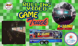 Rolling Video Game Mobile Truck