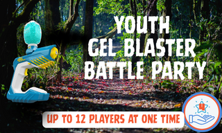 Youth Gel Blaster Experience (Up to 12 Players)
