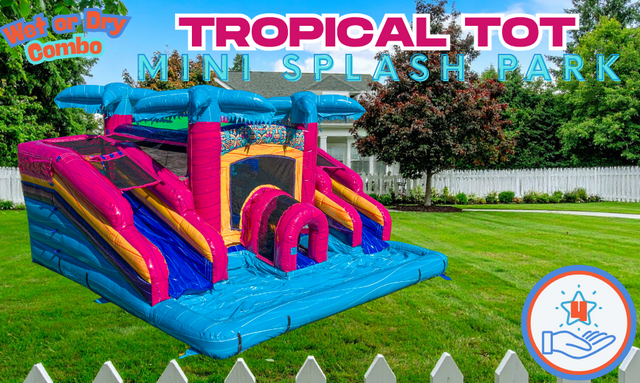 Tropical Toddler Mini Splash Park 