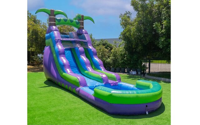 16ft Tropical Waterslide