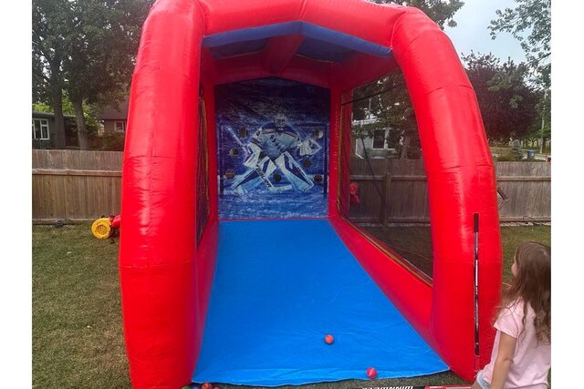 Hockey Target Game Inflatable