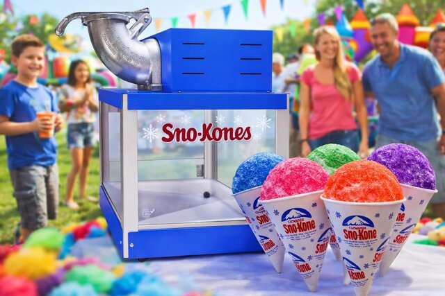 Professional Snow Cone Machine Rental
