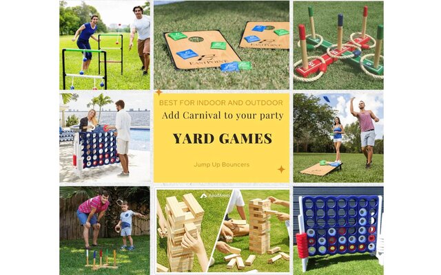 Yard Party Indoor and Outdoor Games