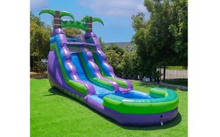 16ft Tropical Waterslide