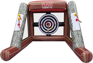 Inflatable Axe Throwing - Single Lane