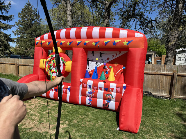 Inflatable Archery with Dart Range