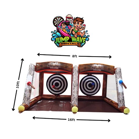 Double Axe Throwing Inflatable Game