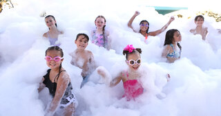 Foam Cannon Party - 2 hrs 
(Kids & Adults options)