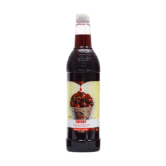 Sno Cone Syrup - Cherry (25oz Bottle)