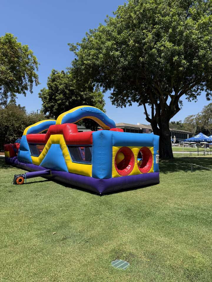 obstacle course rental at a public event in Buena Park, CA
