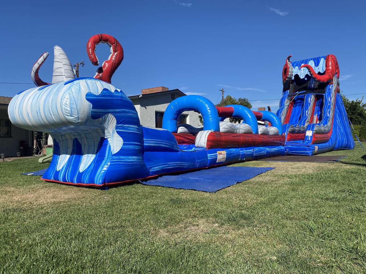 Ocean Battle W/Slip n Slide Rentals Fullerton, CA Ocean Battle W/Slip n Slide Rentals Fullerton, CA