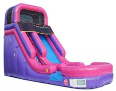 17 FT Pink Water Slide,  rent this Slide for the weekend at our one day price, we will deliver on Friday and pick up on Monday, BEST DEAL IN TOWN!       