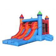 Rainbow Castle Combo,  Rent for the whole weekend at our one day price!