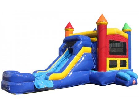 Large Multi-Color Combo with water Slide
