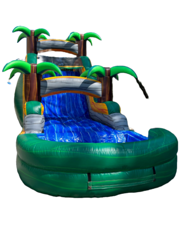 Oasis 19’ Slide w/ Large Pool