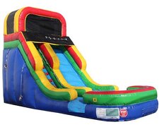 17 ft Rainbow Slide, rent this Slide for the weekend at our one day price, we will deliver on Friday and pick up on Monday, BEST DEAL IN TOWN!