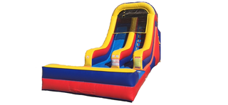 19’ Slide with Large Pool, rent this Slide for the weekend at our one day price, we will deliver on Friday and pick up on Monday, BEST DEAL IN TOWN!